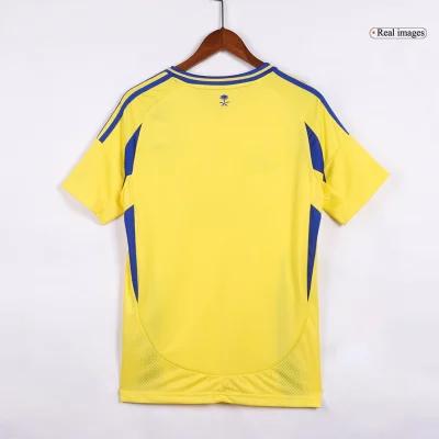 Alternative view of Al Nassr Soccer Jersey Home Custom Shirt 2024/25