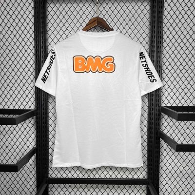 Alternative view of Santos FC Retro Soccer Jersey Home Custom Shirt 2012