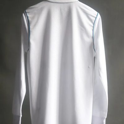 Alternative view of Real Madrid Retro Jersey Home Long Sleeve Soccer Shirt 2017/18