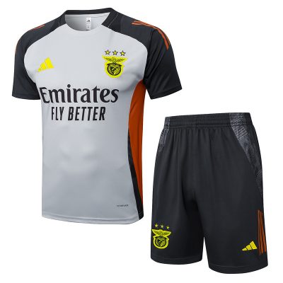 Benfica Training Jersey Kit Grey 2025/26