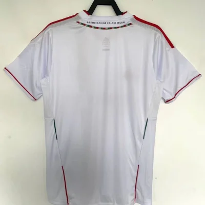 Alternative view of AC Milan Retro Soccer Jersey Away Custom Shirt 2011/12