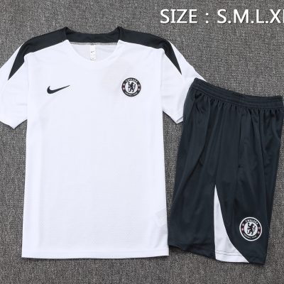 Alternative view of Chelsea Training Jersey Kit White 2025/26