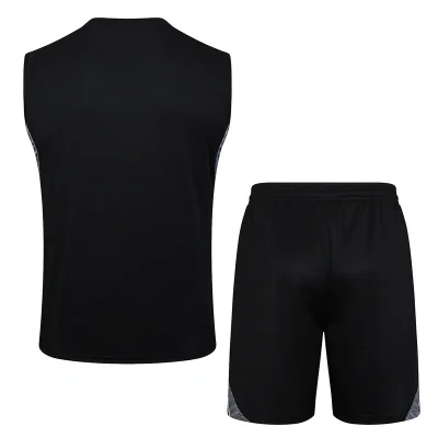 Alternative view of Real Madrid Sleeveless Training Kit Black 2025/26