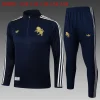 Kids Juventus Training Kit (Sweatshirt+Pants) Cyan 2025/26