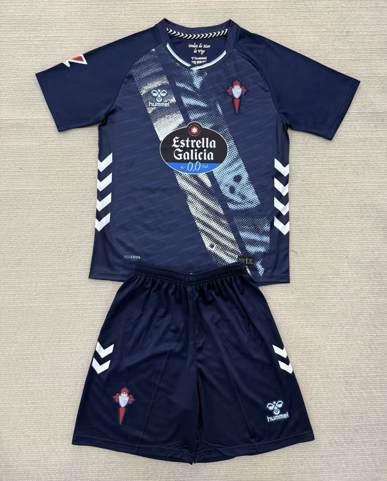 Celta Vigo Soccer Jersey Away Kids Kit Jersey+Shorts 2025/26