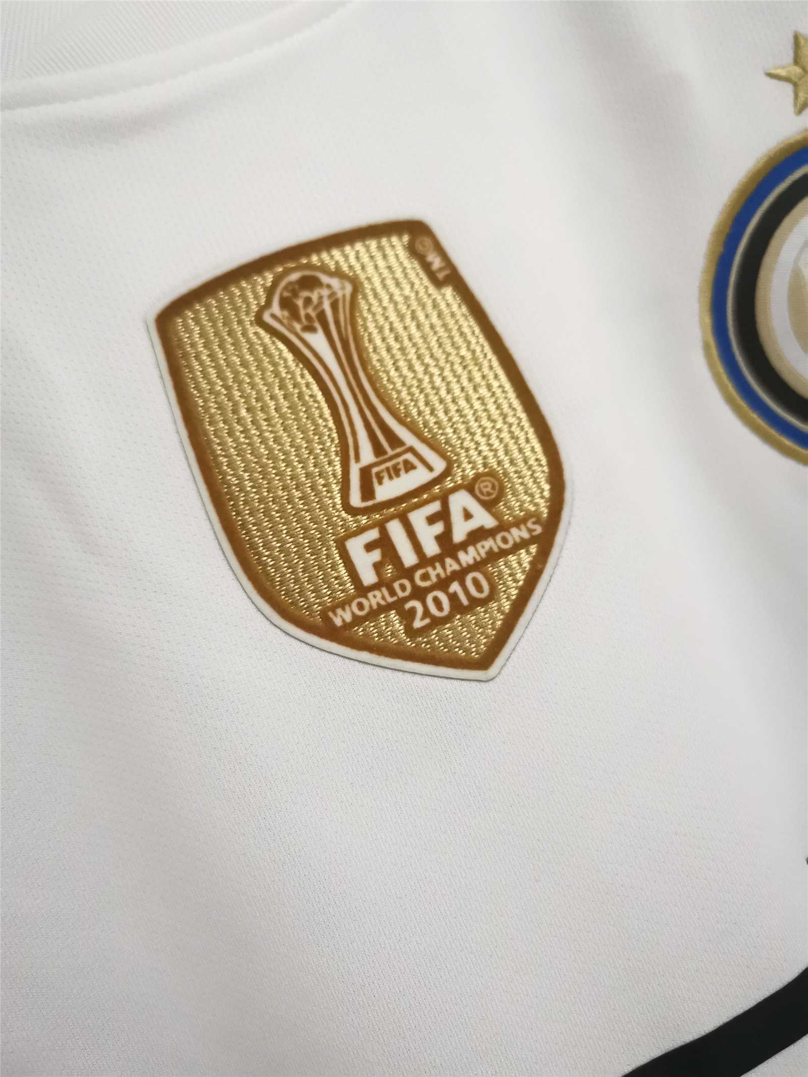 Inter Milan Retro Soccer Jersey Away Custom Shirt 2010/11 - Image 6