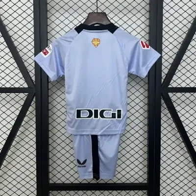 Alternative view of Athletic Club de Bilbao Soccer Jersey Third Away Kids Kit Jersey+Shorts 2024/25
