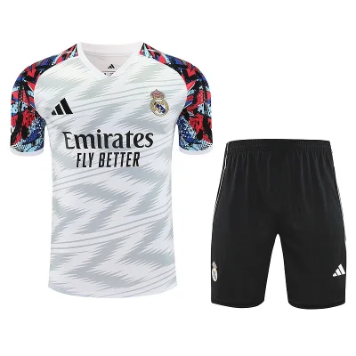 Alternative view of Real Madrid Training Jersey Kit White 2025/26