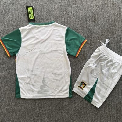 Alternative view of Cameroon Soccer Jersey Third Away Kids Kit Jersey+Shorts 2025