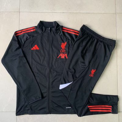 Alternative view of Kids Liverpool Training Kit (Jacket+Pants) Black 2025/26