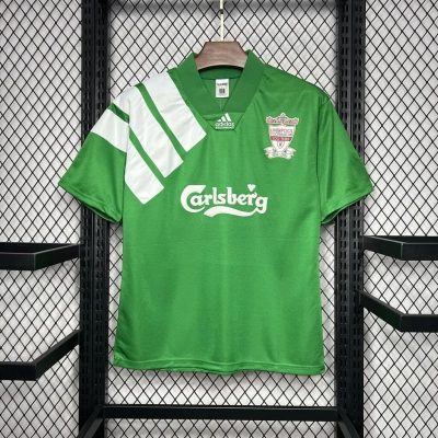 Liverpool Retro Football Jersey Away Custom Shirt 1992-93