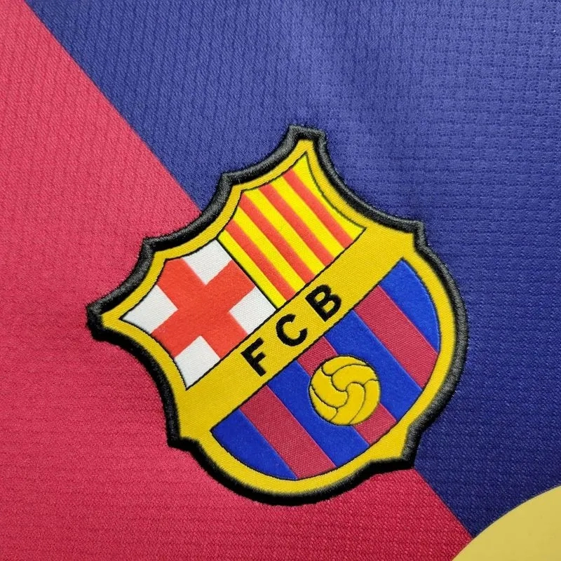 Barcelona Soccer Jersey Home x Coldplay Kids Kit Jersey+Shorts 2024/25 - Image 6