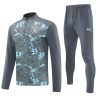 Manchester City Training Kit (Sweatshirt+Pants) Grey 2025/26 - Player Version