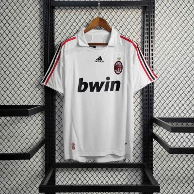 AC Milan Retro Soccer Jersey Away Custom Shirt 2007/08