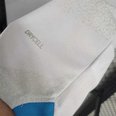 Alternative view of Marseille Soccer Jersey Home Custom Shirt 2023/24