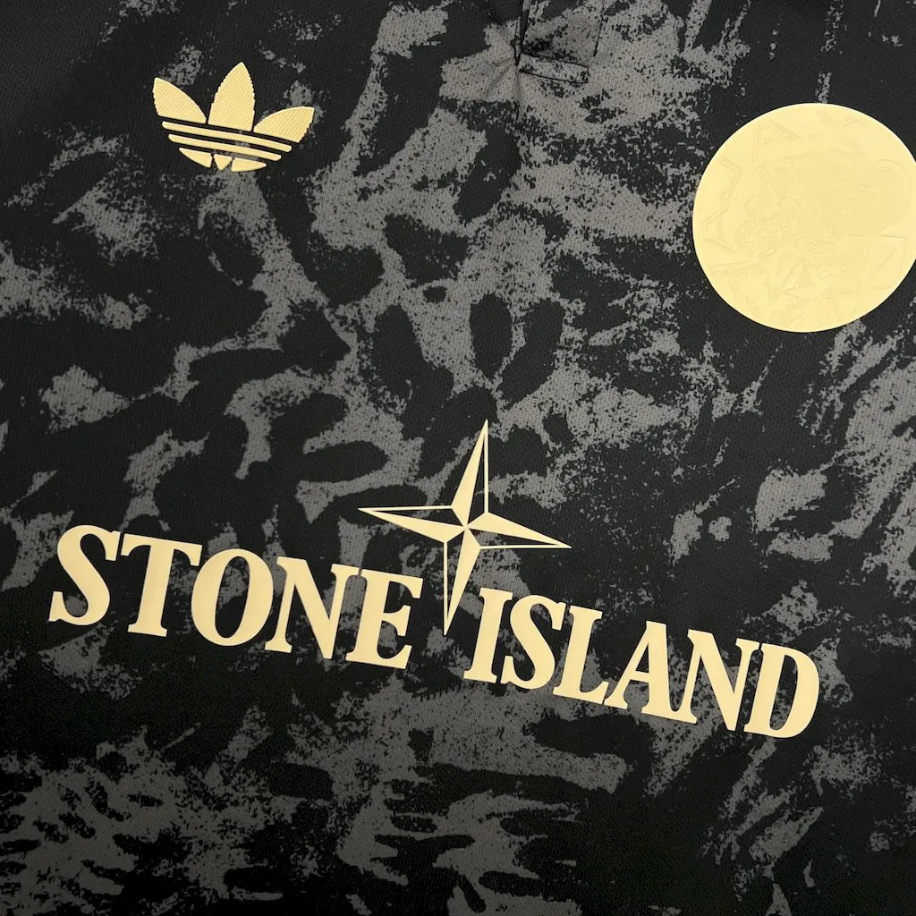 Ajax Football Jersey Stone Island Special Edition Custom Shirt 2025/26 - Image 3
