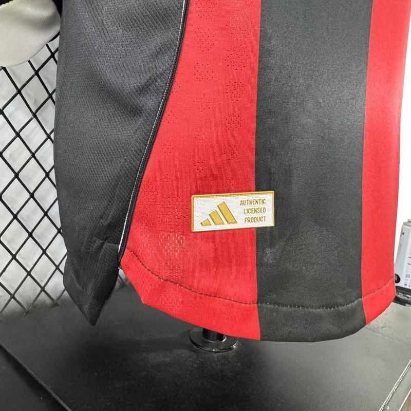 River Plate Soccer Jersey Away Long Sleeve Shirt 2025/26 - Image 3