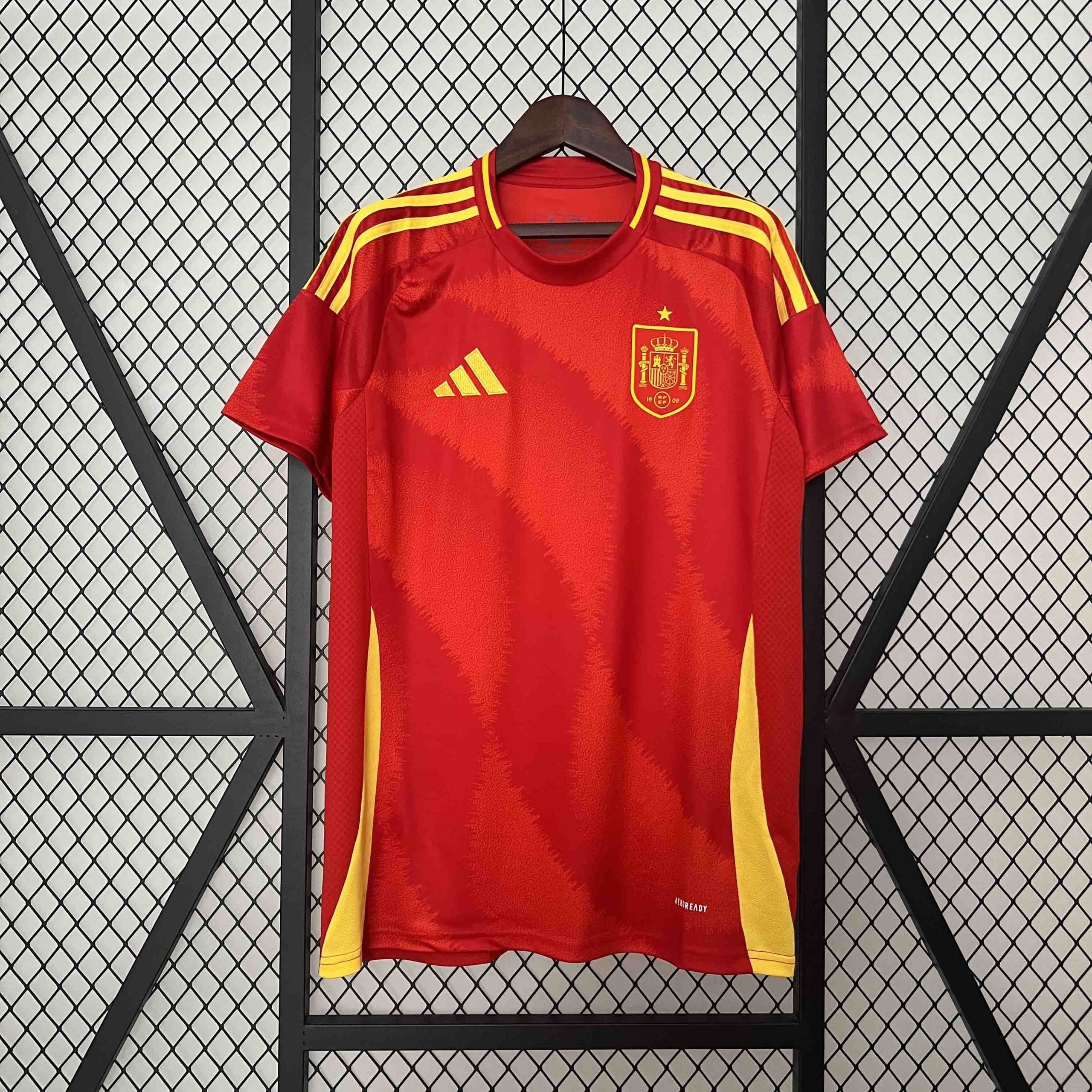 Spain Soccer Jersey Home Custom Shirt EURO 2024