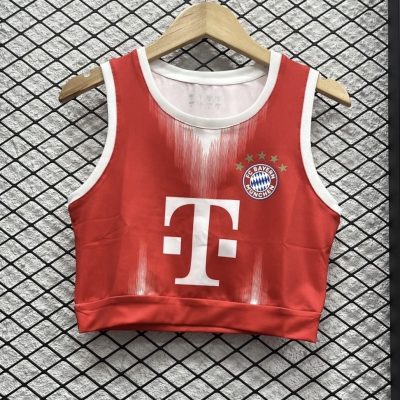 Bayern Munich Soccer Jersey Home Women's Vest 2025/26