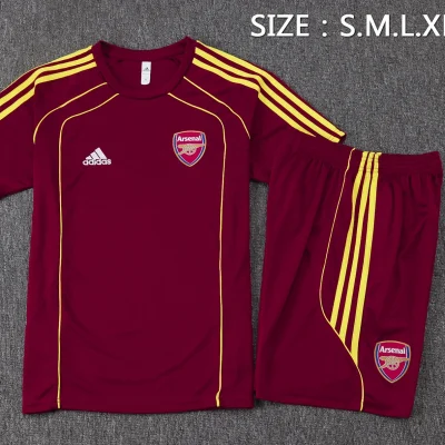 Alternative view of Arsenal Training Jersey Kit Red 2025/26