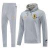 Manchester United Hoodie Training Kit (Sweatshirt+Pants) Grey 2025/26