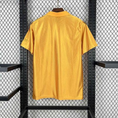 Alternative view of Wolves Football Jersey 70th Anniversary Custom Shirt 2025/26