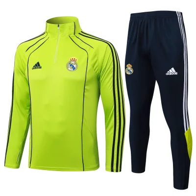 Real Madrid Training Kit (Sweatshirt+Pants) Green 2025/26