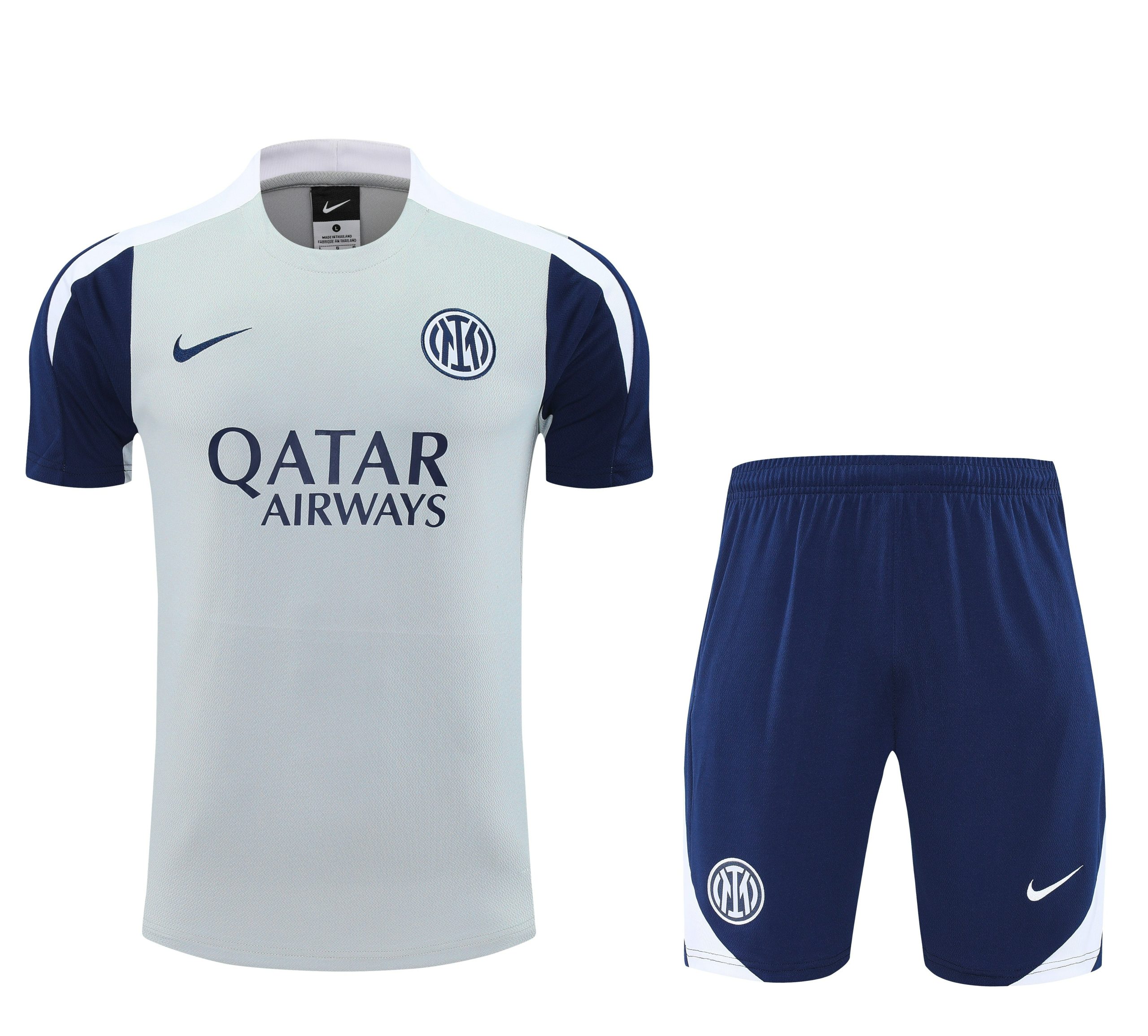 Inter Milan Training Jersey Kit Gray 2025/26