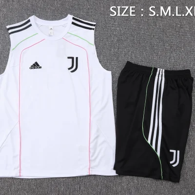 Alternative view of Juventus Sleeveless Training Kit White 2025/26
