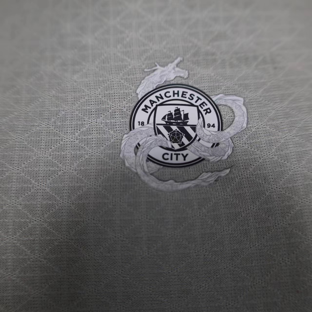 Manchester City Dragon Special Edition Football Jersey Shirt 2024/25 - Image 4