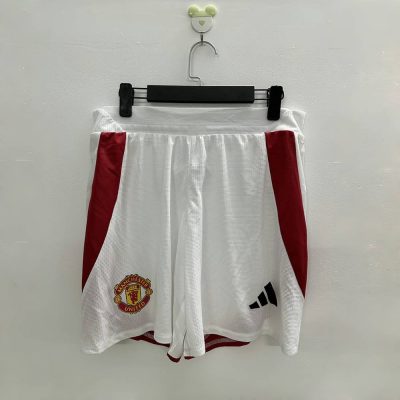 Manchester United Home Football Jersey Shorts 2024/25
