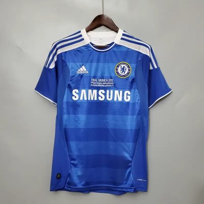 Chelsea Retro Football Jersey Home Shirt UCL Final 2011/12