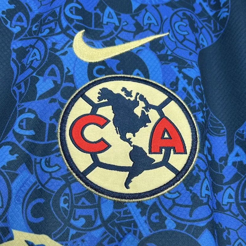 Club America Soccer Jersey Away Custom Shirt 2024/25 - Image 4