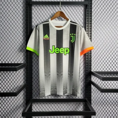Juventus Retro Soccer Jersey Home x Palace Custom Shirt 2019-20