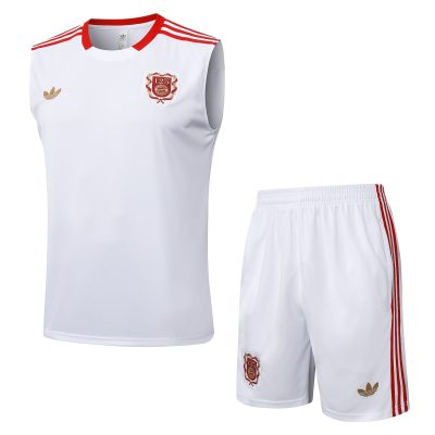 Bayern Munich Sleeveless Training Kit White 2025/26 - 125th Anniversary