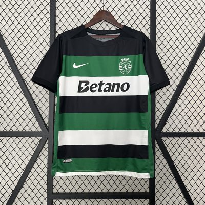 Sporting CP Soccer Jersey Home Custom Shirt 2024/25