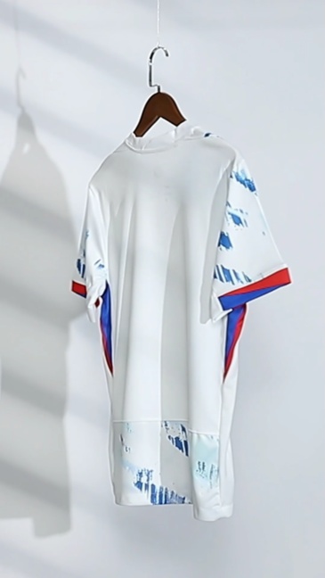 Norway Soccer Jersey Away Custom Shirt 2024 - Image 2