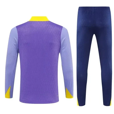 Alternative view of Atletico Madrid Training Kit (Sweatshirt+Pants) Purple 2025/26 - Player Version