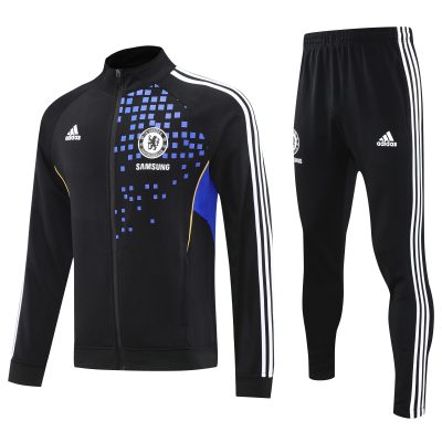 Chelsea Retro Training Kit (Jacket+Pants) Black 2025/26