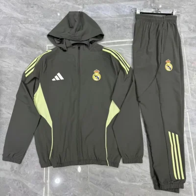 Real Madrid Windbreaker (Top+Pants) 2025/26