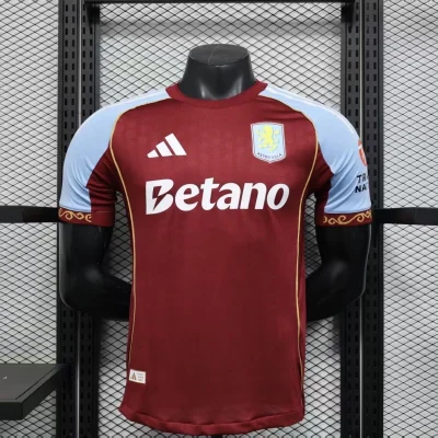 Aston Villa  Football Jersey Home Shirt 2025/26