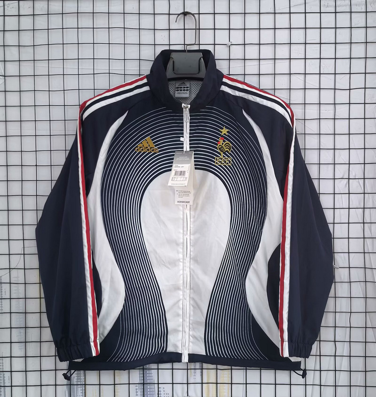 France Retro Windbreaker Jacket 2006-07
