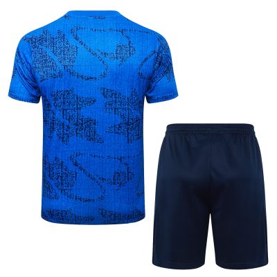 Alternative view of France Training Jersey Kit Blue 2025