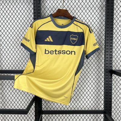 Boca Juniors Soccer Jersey Away Custom Shirt 2025/26