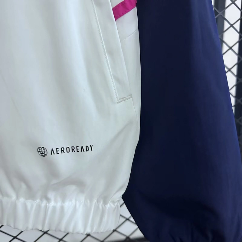 Arsenal Windbreaker Jacket White 2025/26 - Image 3