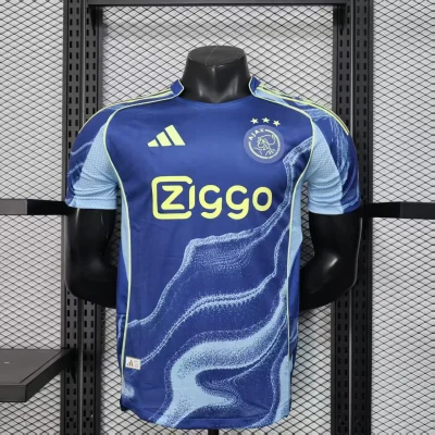 Ajax Football Jersey Away Shirt 2025/26