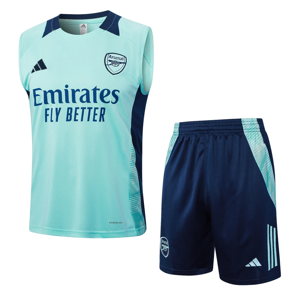 Arsenal Sleeveless Training Kit Green 2024/25