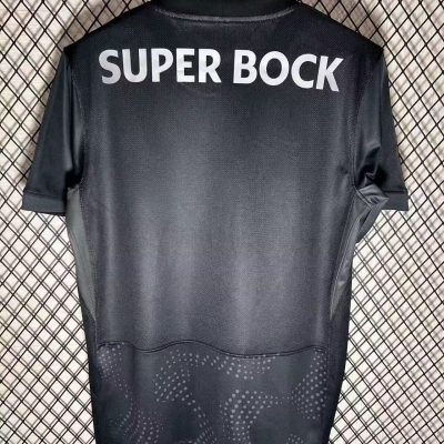 Alternative view of Sporting CP Soccer Jersey Away Custom Shirt 2025/26