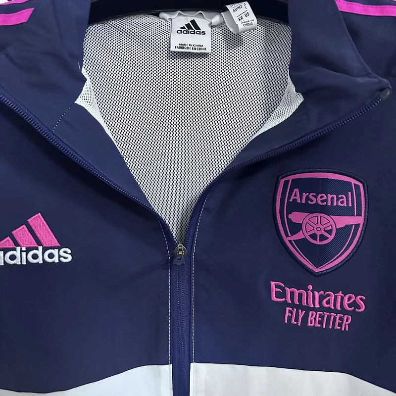 Arsenal Windbreaker Jacket White 2025/26 - Image 4