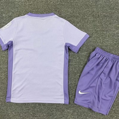 Alternative view of Brighton & Hove Albion Football Jersey Away Kids Kit Jersey+Shorts 2025/26